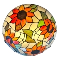 Brilagi - Tiffany vitražna plafonska lampa SUNCOKRET 2xE27/60W/230V prečnik 40 cm