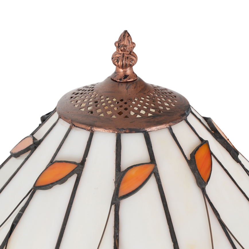 Brilagi - Tiffany vitražna podna lampa FOLIA 2xE27/60W/230V