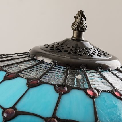 Brilagi - Tiffany vitražna podna lampa LORAS 2xE27/60W/230V