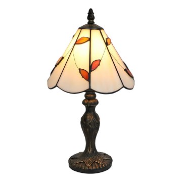 Brilagi - Tiffany vitražna stolna lampa FOLIA 1xE27/60W/230V