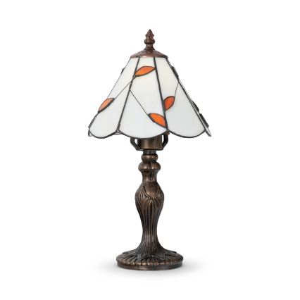 Brilagi - Tiffany vitražna stolna lampa FOLIA 1xE27/60W/230V