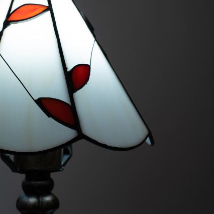 Brilagi - Tiffany vitražna stolna lampa FOLIA 1xE27/60W/230V