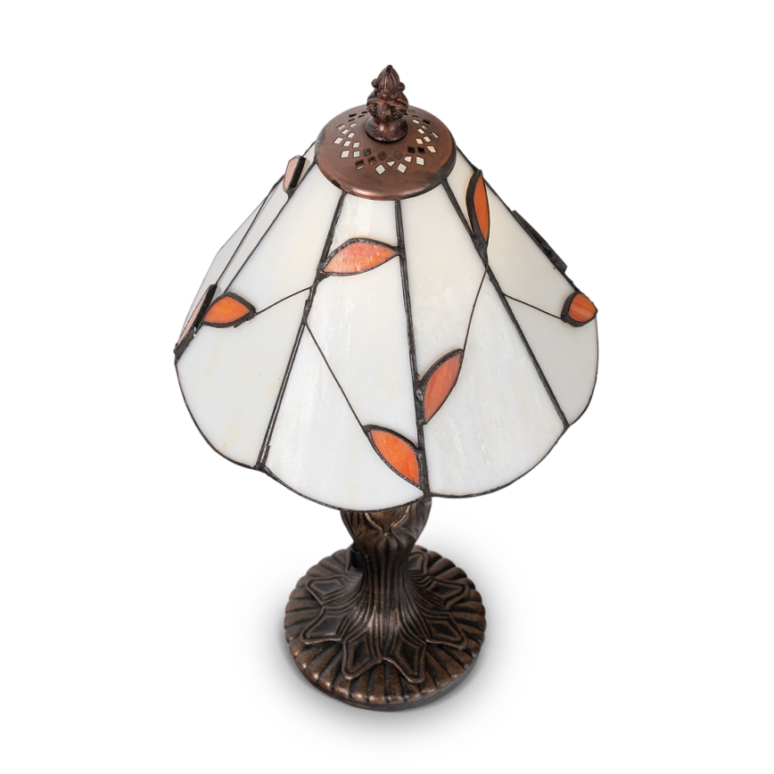 Brilagi - Tiffany vitražna stolna lampa FOLIA 1xE27/60W/230V