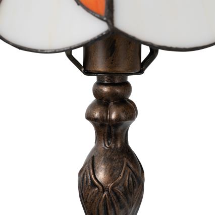 Brilagi - Tiffany vitražna stolna lampa FOLIA 1xE27/60W/230V