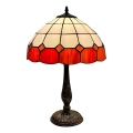 Brilagi - Tiffany vitražna stolna lampa SIENNA 2xE27/60W/230V