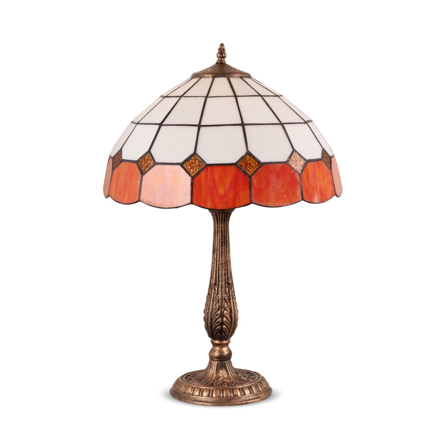 Brilagi - Tiffany vitražna stolna lampa SIENNA 2xE27/60W/230V