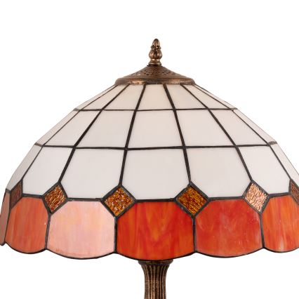 Brilagi - Tiffany vitražna stolna lampa SIENNA 2xE27/60W/230V