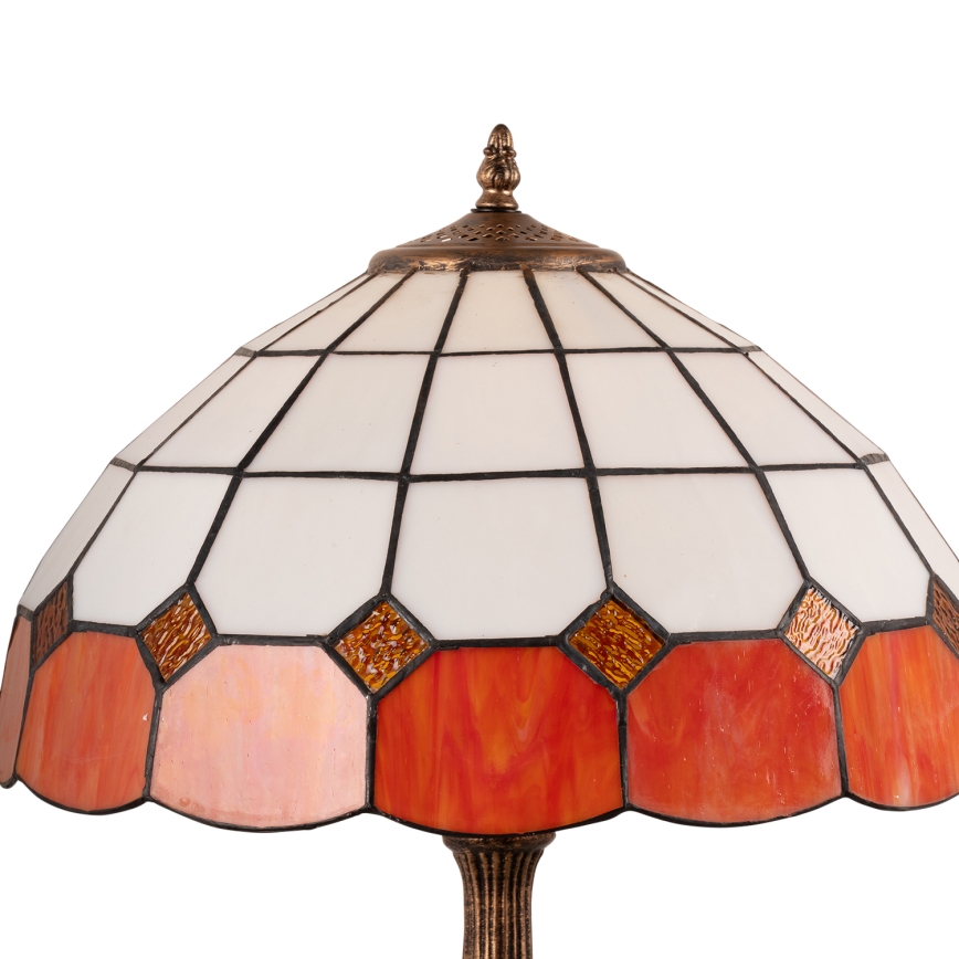 Brilagi - Tiffany vitražna stolna lampa SIENNA 2xE27/60W/230V