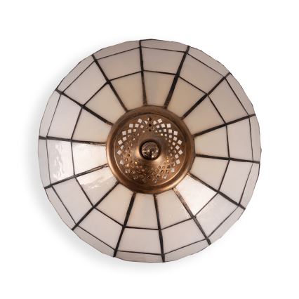 Brilagi - Tiffany vitražna stolna lampa SIENNA 2xE27/60W/230V