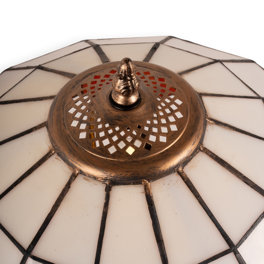 Brilagi - Tiffany vitražna stolna lampa SIENNA 2xE27/60W/230V