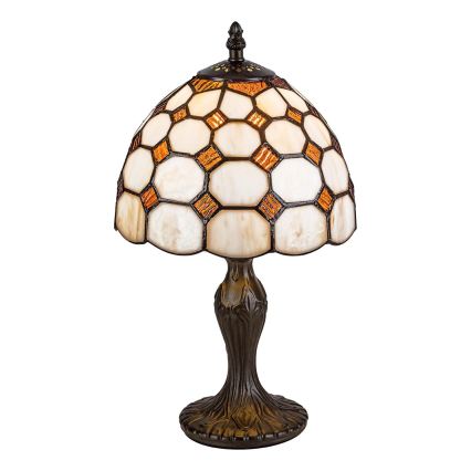 Brilagi - Tiffany vitražna stona lampa DORAN 1xE14/40W/230V