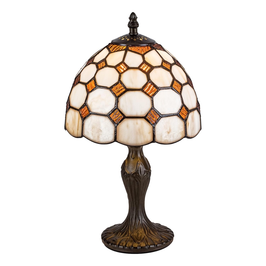 Brilagi - Tiffany vitražna stona lampa DORAN 1xE14/40W/230V