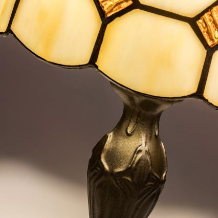 Brilagi - Tiffany vitražna stona lampa DORAN 1xE14/40W/230V