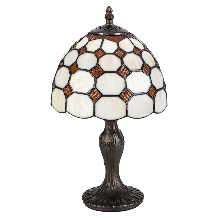 Brilagi - Tiffany vitražna stona lampa DORAN 1xE14/40W/230V