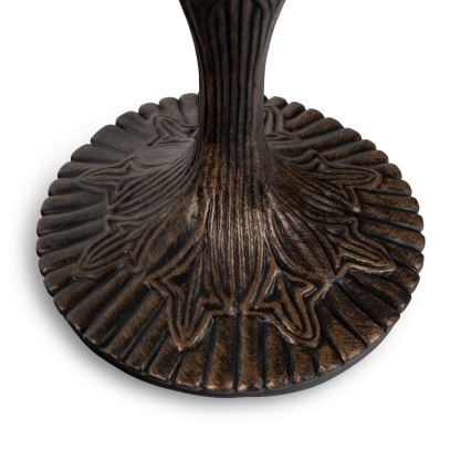 Brilagi - Tiffany vitražna stona lampa FOLIA 1xE27/60W/230V