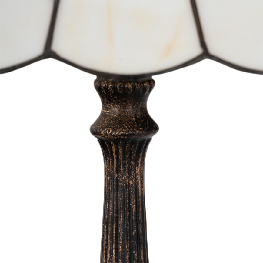 Brilagi - Tiffany vitražna stona lampa FOLIA 2xE27/60W/230V