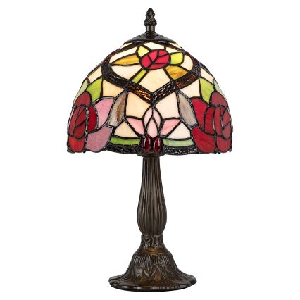 Brilagi - Tiffany vitražna stona lampa GARLAN 1xE14/40W/230V