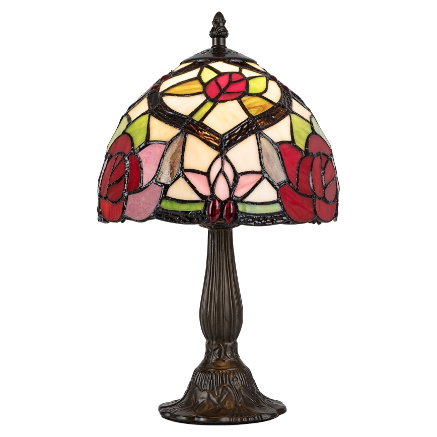 Brilagi - Tiffany vitražna stona lampa GARLAN 1xE14/40W/230V
