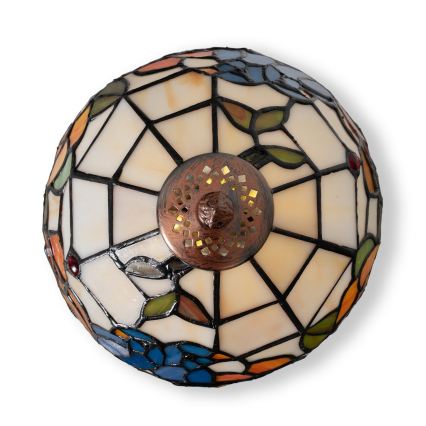 Brilagi - Tiffany vitražna stona lampa JUNGLE 1xE27/60W/230V