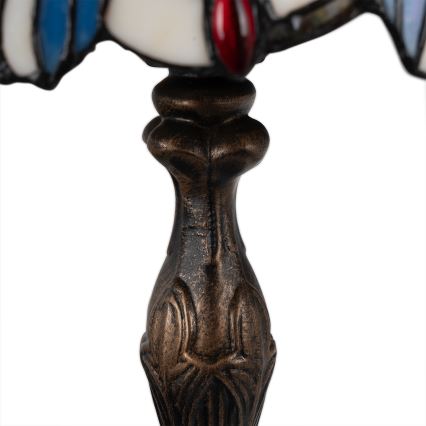 Brilagi - Tiffany vitražna stona lampa JUNGLE 1xE27/60W/230V