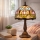 Brilagi - Tiffany vitražna stona lampa LORAS 1xE14/40W/230V
