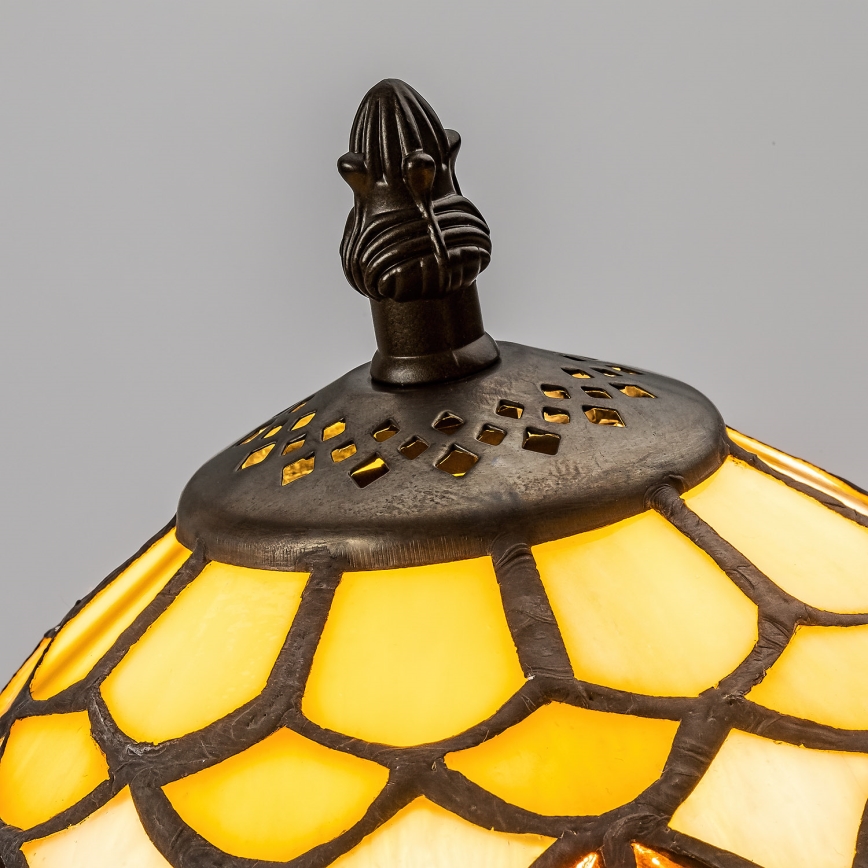 Brilagi - Tiffany vitražna stona lampa MARGARET 1xE14/40W/230V