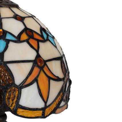 Brilagi - Tiffany vitražna stona lampa MIRABELLA 1xE27/60W/230V
