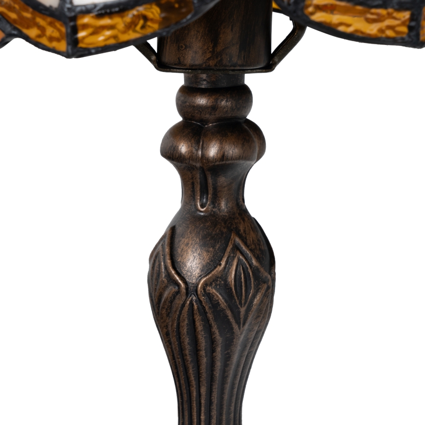 Brilagi - Tiffany vitražna stona lampa MIRABELLA 1xE27/60W/230V