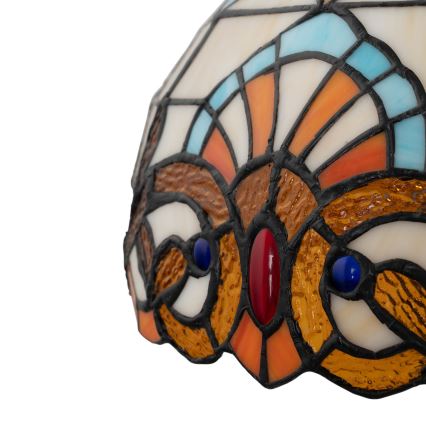 Brilagi - Tiffany vitražna stona lampa MIRABELLA 1xE27/60W/230V