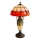 Brilagi - Tiffany vitražna stona lampa SIENNA 1xE27/60W/230V + 1xE14/40W