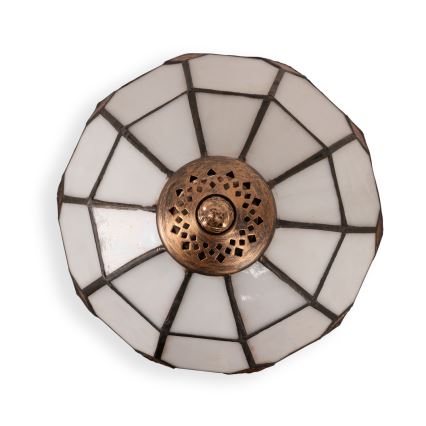 Brilagi - Tiffany vitražna stona lampa SIENNA 1xE27/60W/230V