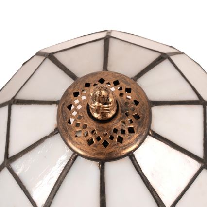 Brilagi - Tiffany vitražna stona lampa SIENNA 1xE27/60W/230V