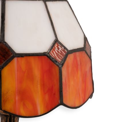 Brilagi - Tiffany vitražna stona lampa SIENNA 1xE27/60W/230V