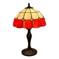Brilagi - Tiffany vitražna stona lampa SIENNA 1xE27/60W/230V
