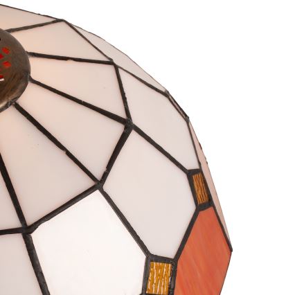 Brilagi - Tiffany vitražna stona lampa SIENNA 1xE27/60W/230V