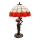 Brilagi - Tiffany vitražna stona lampa SIENNA 1xE27/60W/230V