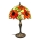 Brilagi - Tiffany vitražna stona lampa SUNFLOWER 1xE27/60W/230V