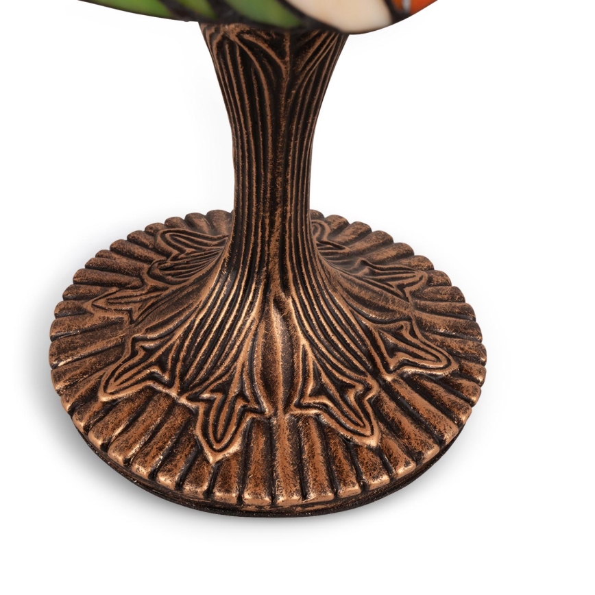Brilagi - Tiffany vitražna stona lampa SUNFLOWER 1xE27/60W/230V