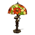 Brilagi - Tiffany vitražna stona lampa SUNFLOWER 1xE27/60W/230V