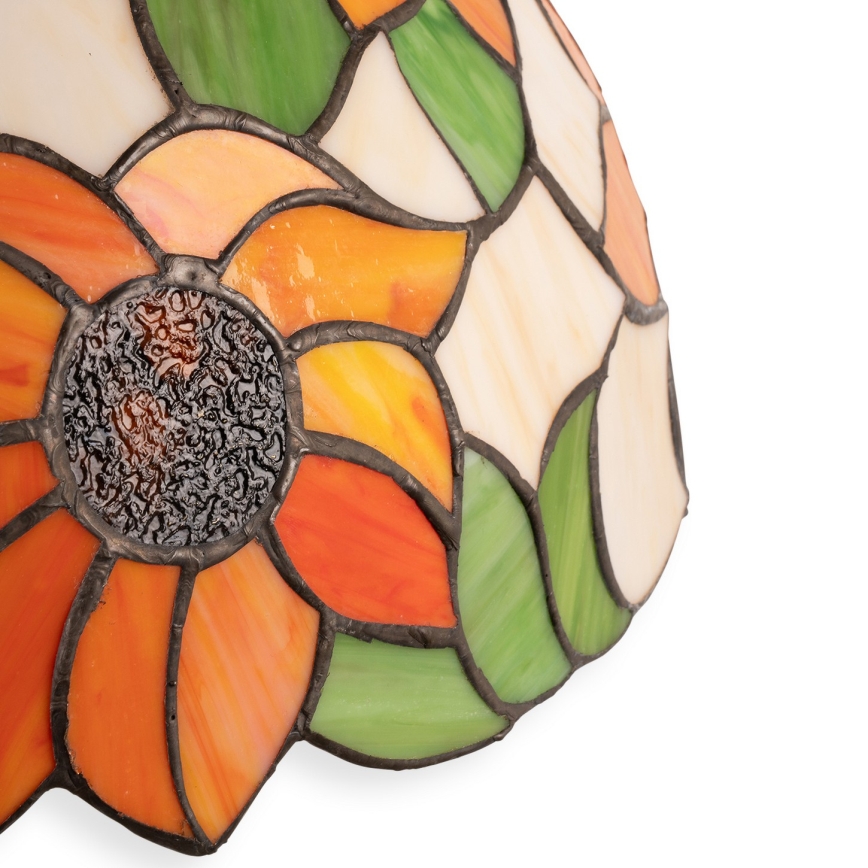 Brilagi - Tiffany vitražna stona lampa SUNFLOWER 2xE27/60W/230V