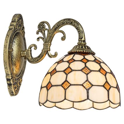 Brilagi - Tiffany vitražna zidna lampa DORAN 1xE27/40W/230V