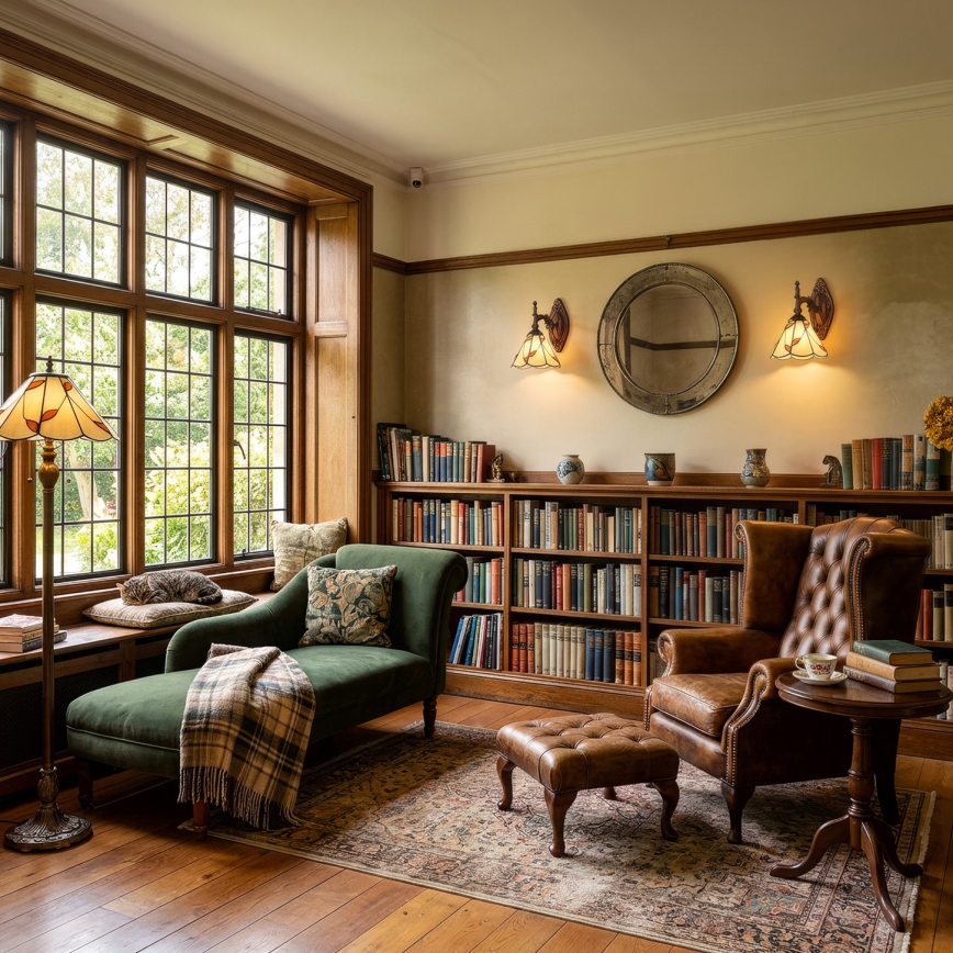 Brilagi - Tiffany vitražna zidna lampa FOLIA 1xE14/40W/230V