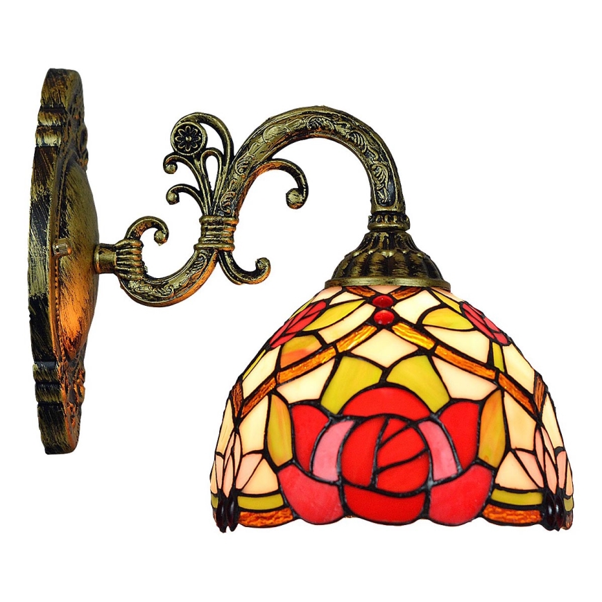 BRILAGI - Tiffany vitražna zidna lampa GARLAN 1xE27/40W/230V