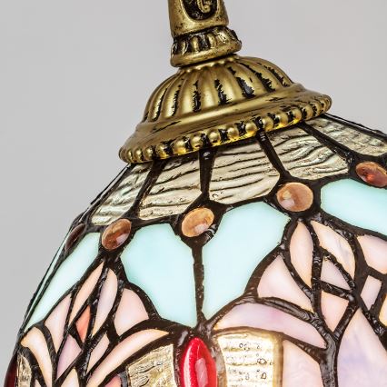 Brilagi - Tiffany vitražna zidna lampa LORAS 1xE27/40W/230V