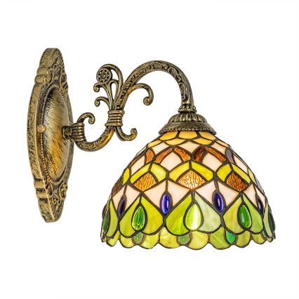 Brilagi - Tiffany vitražna zidna lampa MARGARET 1xE27/40W/230V