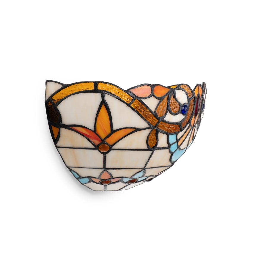 Brilagi - Tiffany vitražna zidna lampa MIRABELLA 1xE14/40W/230V
