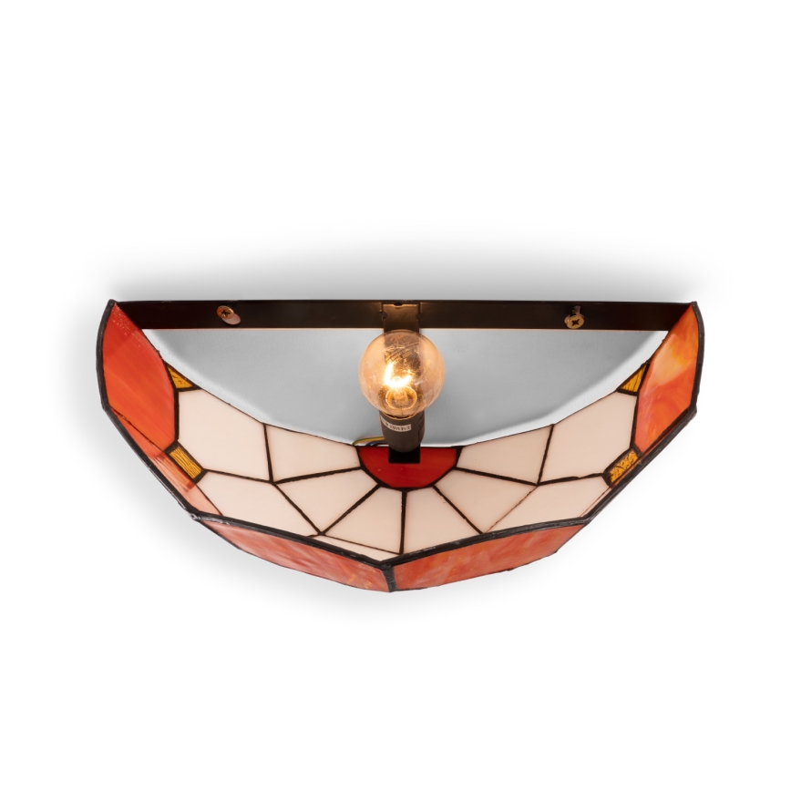 Brilagi - Tiffany vitražna zidna lampa SIENNA 1xE14/40W/230V
