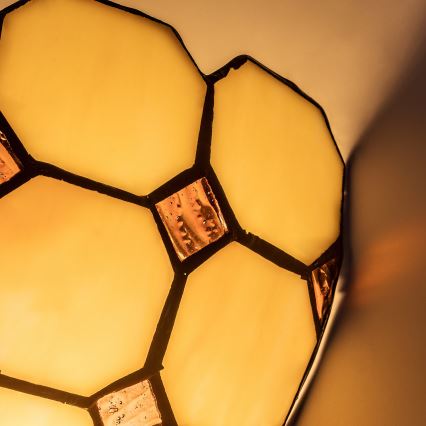 Brilagi - Tiffany vitražna zidna svetiljka DORAN 1xE14/40W/230V