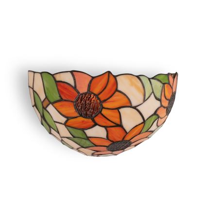 Brilagi - Tiffany vitražna zidna svetiljka SUNFLOWER 1xE14/40W/230V