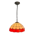 Brilagi - Tiffany vitražni luster na lancu SIENNA 1xE27/60W/230V prečnik 40 cm